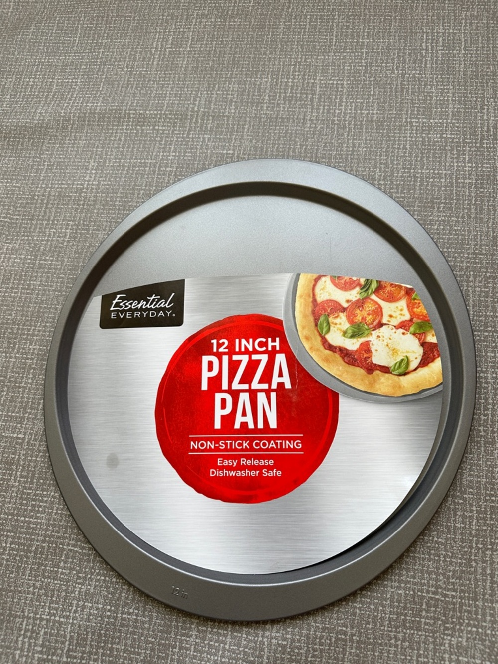 Essential Everyday 12-Inch 14 inches with Rim Nonstick Pizza Pan New
